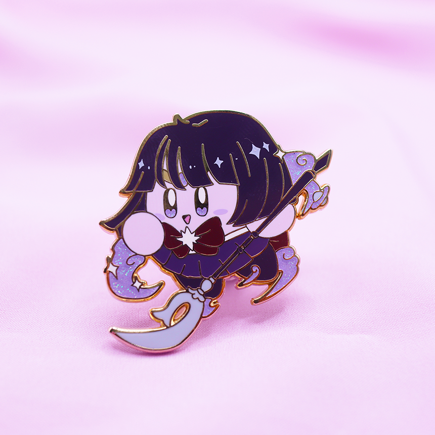 SATURN POYO ENAMEL PIN  [POYOVERSE]