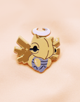 [PREORDER] SHEDINJA [POKEMALLOW]  SOFT DYED ENAMEL PIN [SPOOKYMALLOW] [MAMOWEEN]