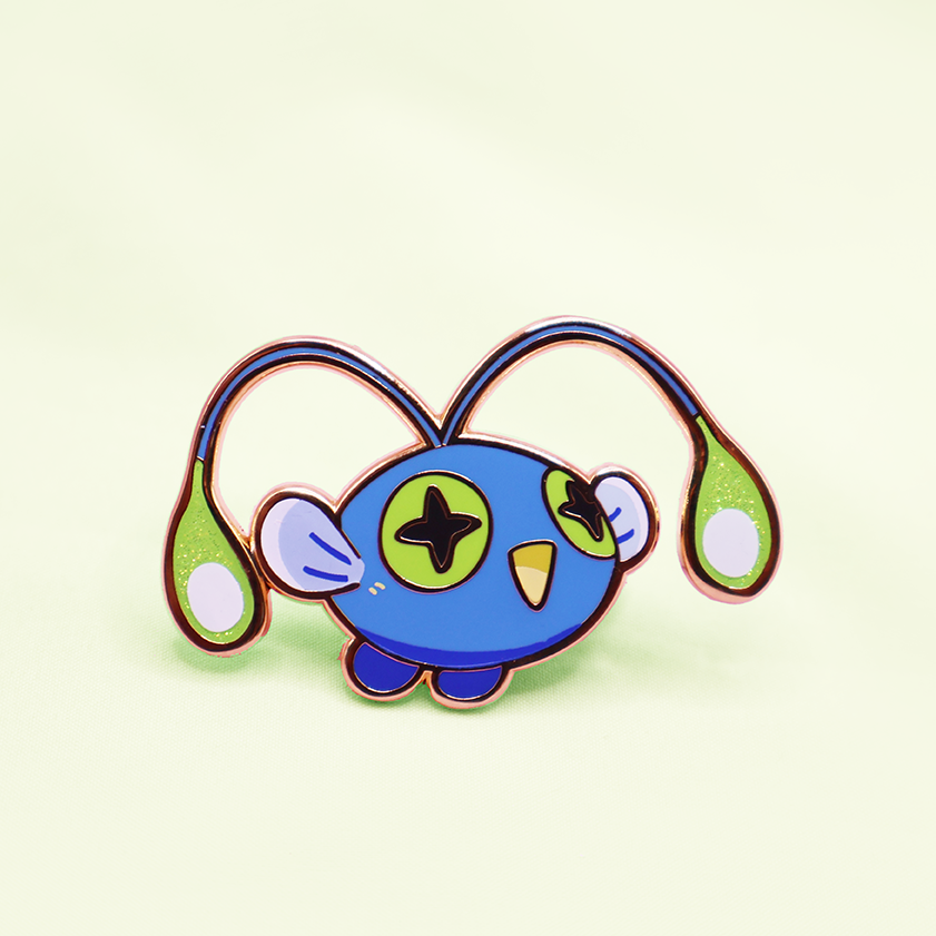 [~SHINY] CHINCHOU [POKEBUDDIES]  ENAMELPIN [PATREON EXCLUSIVE]