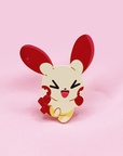 [~SHINY] PLUSLE & MINUN [2 PC SET]  [POKEMALLOW]  SOFT DYED ENAMEL PIN