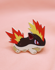 [3 PC SET] [~SHINY ] CYNDAQUIL LINE SET [POKEMALLOW]  SOFT DYED ENAMEL PIN