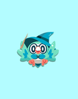 [PATREON EXCLUSIVE] SHINY ROWLET [PROFESSOR] [POKEACADEMY] ENAMELPIN [PREORDER]