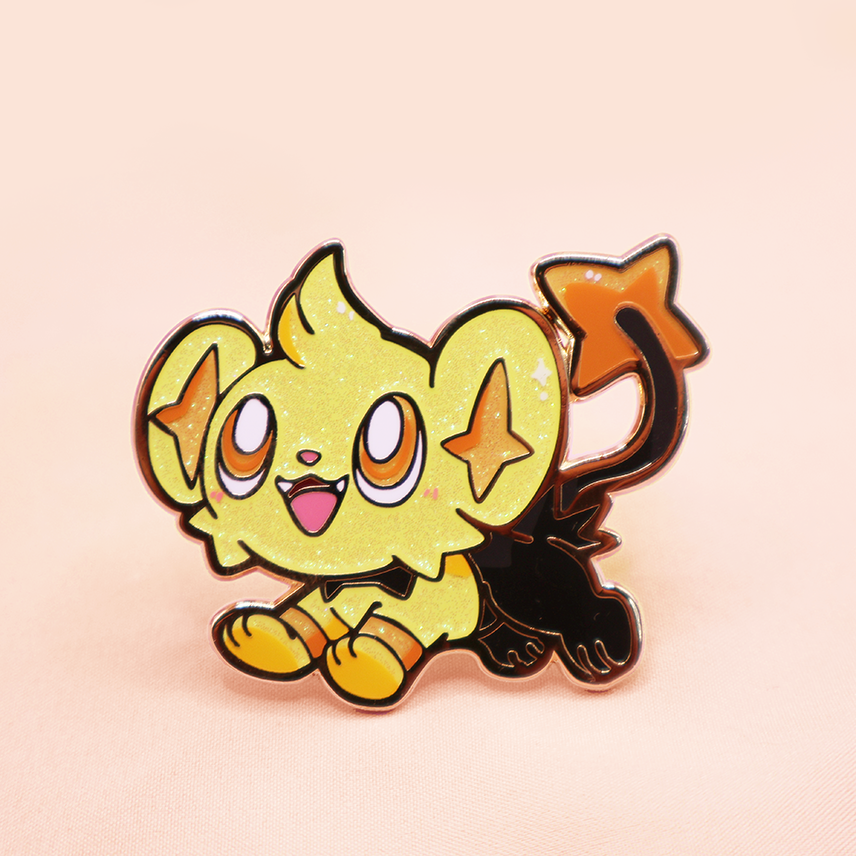 [PREORDER] [~SHINY] SHINX [POKEBUDDIES] ENAMELPIN  [PATREON EXCLUSIVE]