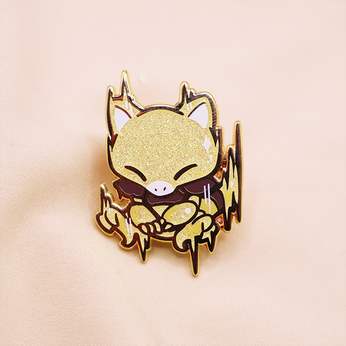 [~SHINY] TELEPORT! ABRA [PIN CLUB] ENAMELPIN