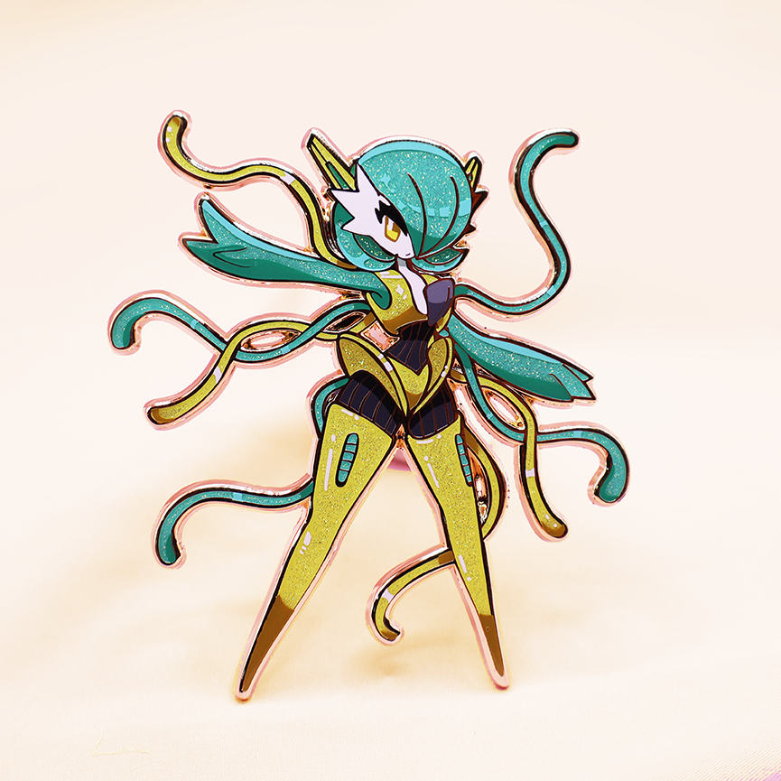 [~SHINY] DEOXYS  FASHION GARDEVOIR [PATREON EXCLUSIVE] ENAMELPIN