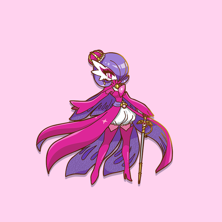 [~SHINY] [TSAREENA] FASHION GARDEVOIR ENAMELPIN  [PATREON EARLY ACCESS] [PATREON EXCLUSIVE] [PREORDER]