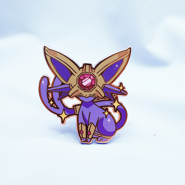 [OCEAN GEM] [STARMIE X ESPEON] [EEVEE FUSION]  ENAMEL PIN