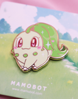 POKEPAGEANT CHIKORITA ENAMELPIN [PATREON EARLY ACCESS]