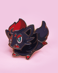 [PATREON EXCLUSIVE] ZORUA [LEAP] ENAMELPIN [POKEBUDDIES]