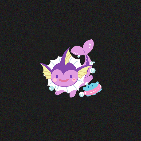 [SHINY VAPOREON]  X DITTO [TRANSFORM!] ENAMELPIN  [PATREON EXCLUSIVE] [PREORDER]