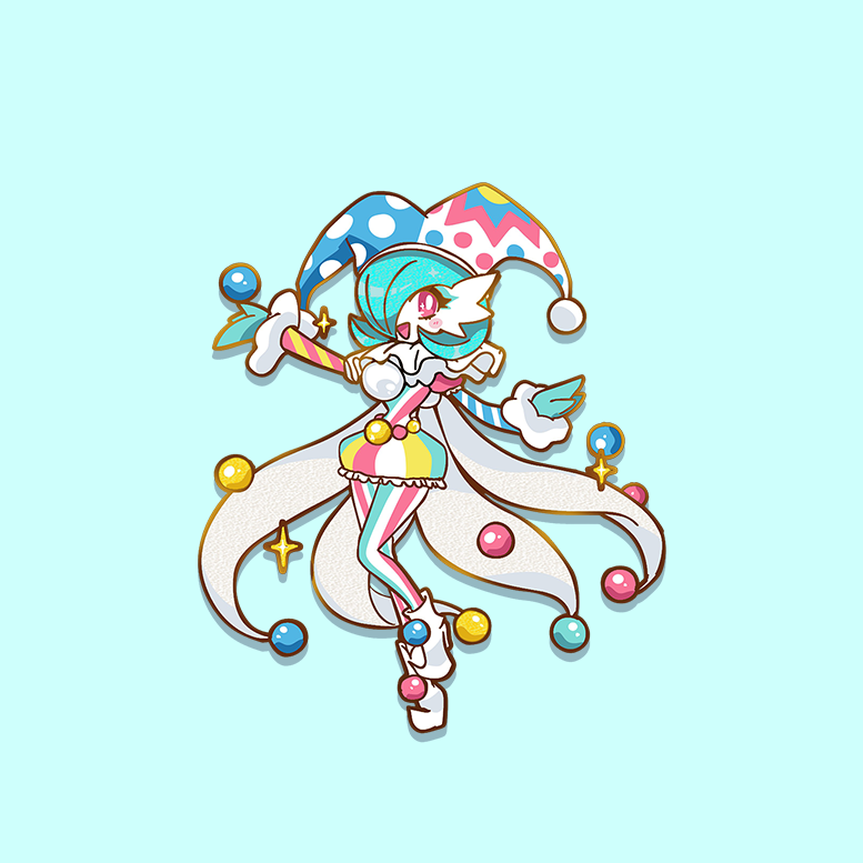[BLACEPHALON] FASHION GARDEVOIR ENAMELPIN  [PATREON EARLY ACCESS] [PREORDER]