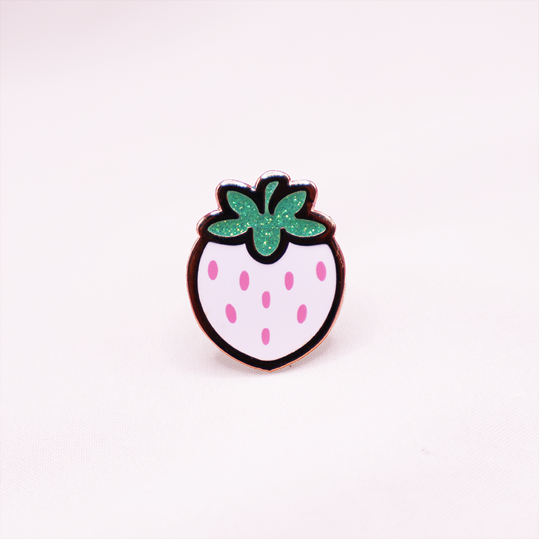 STRAWBERRY FIELD ENAMEL PIN