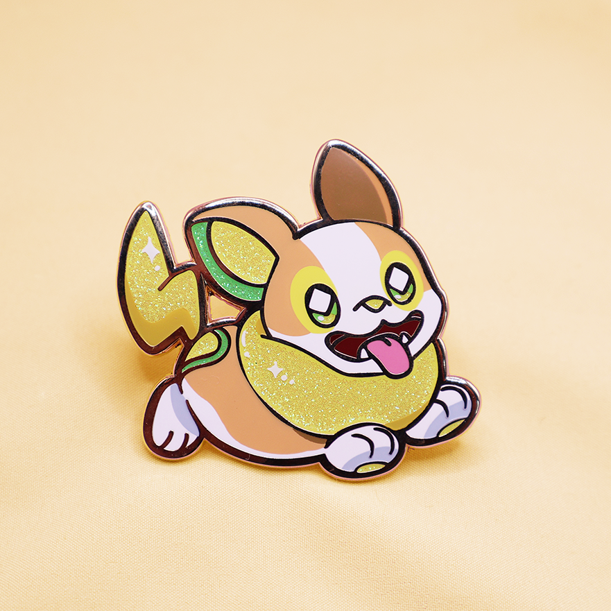 YAMPER ENAMEL PIN [POKEBUDDIES]