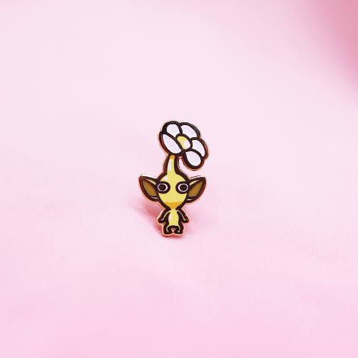 YELLOW PIKMIN [PIKMINIS] [GOLD PLATED]