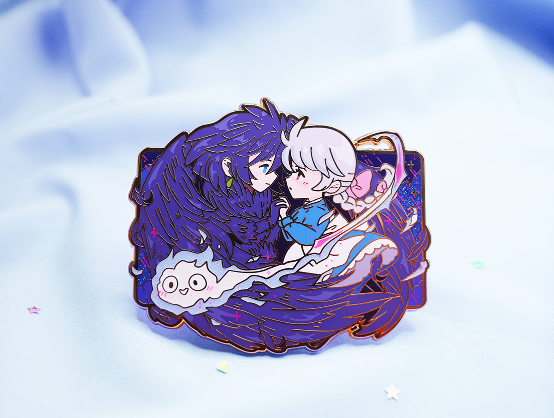 MIRACLE ROMANCE - STAR PROTECTOR - MIDNIGHT ENAMELPIN [PATREON EARLY ACCESS]
