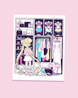 USAGI'S CLOSET PRINT [8.5x11" ARTIST PRINT] [PREORDER SHIPPING JAN 23 - ENTIRE ORDER WILL NOT SHIP UNTIL THIS PREORDER IS READY]