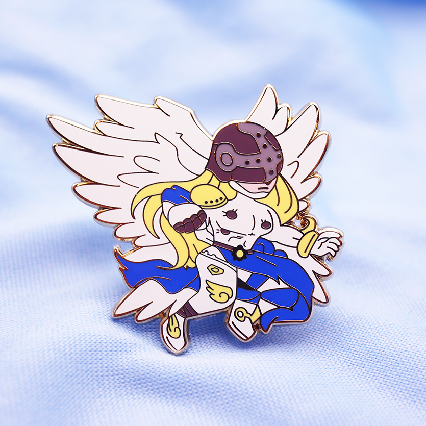 DIGI ANGEMON ENAMEL PIN