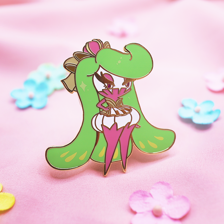 POKEQUEEN TSAREENA [CONCERT STYLE] ENAMEL PIN