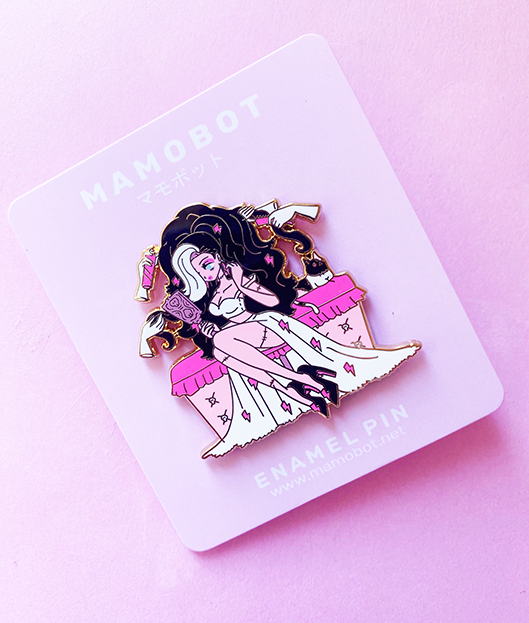 DOLLYA - PINK ENAMEL PIN [PIN CLUB EXCLUSIVE]