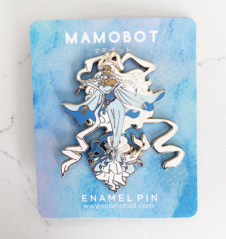 3&quot; MOON GODDESS YUE ENAMEL PIN [ FASHION ATLA V2]