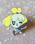 SHOTGUN ISABELLE Enamel pin [patreon early access]
