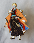 4.15" FANTASY FOX SPIRIT [ORANGE] ENAMEL PIN [B GRADE][ SOLD AS IS]