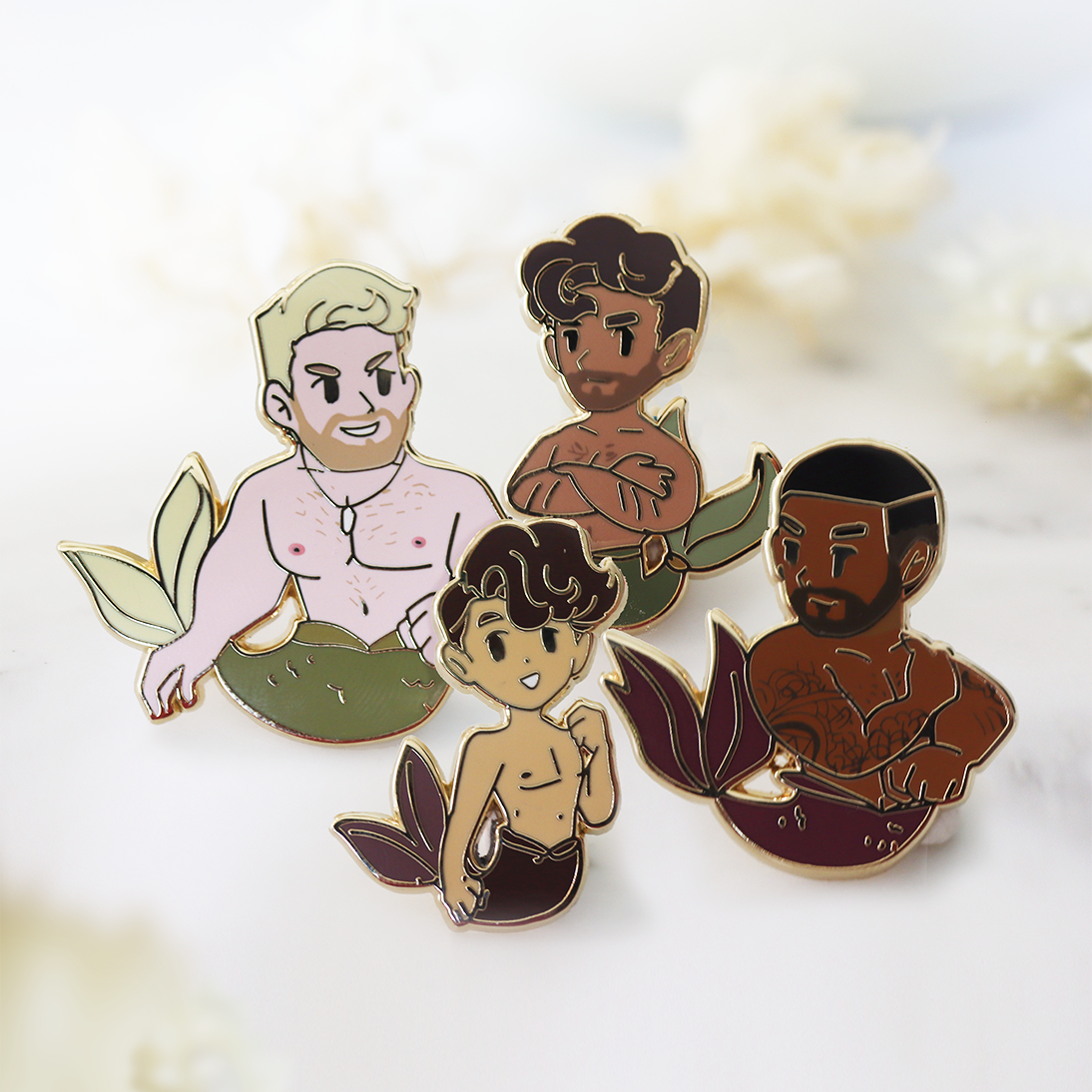 NEW MERMAN WAVE 3 SET [4 PC]
