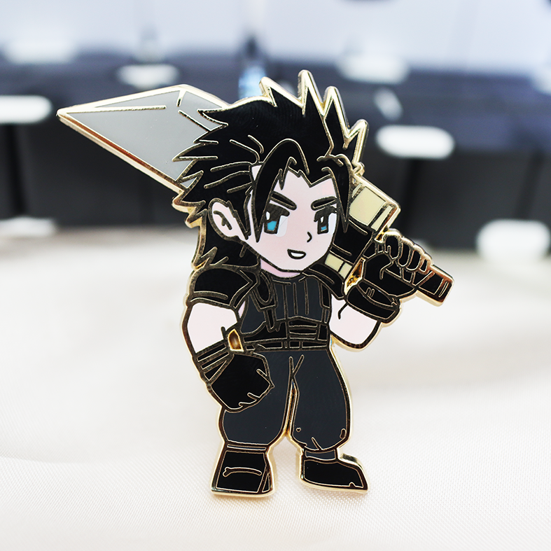 ZACK ENAMEL PIN