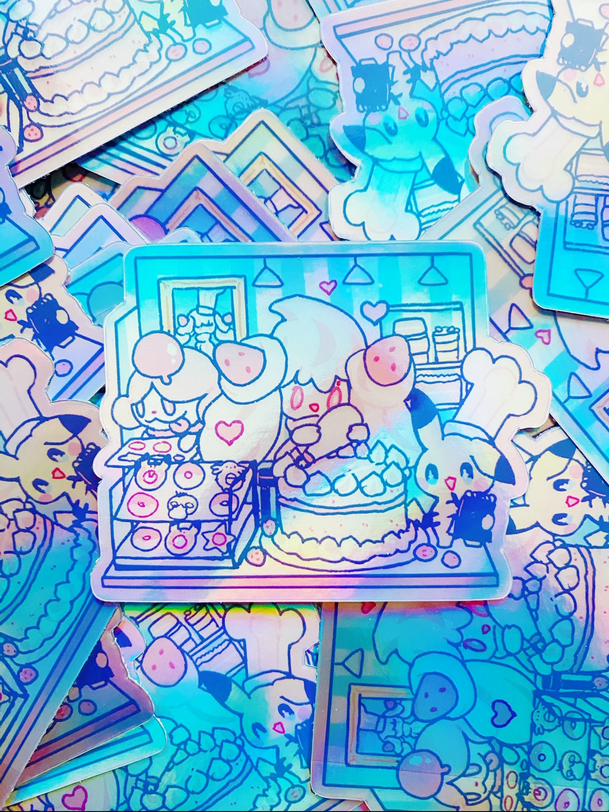 ALCREMIE BAKERY VINYL STICKER [HOLOGRAPHIC]