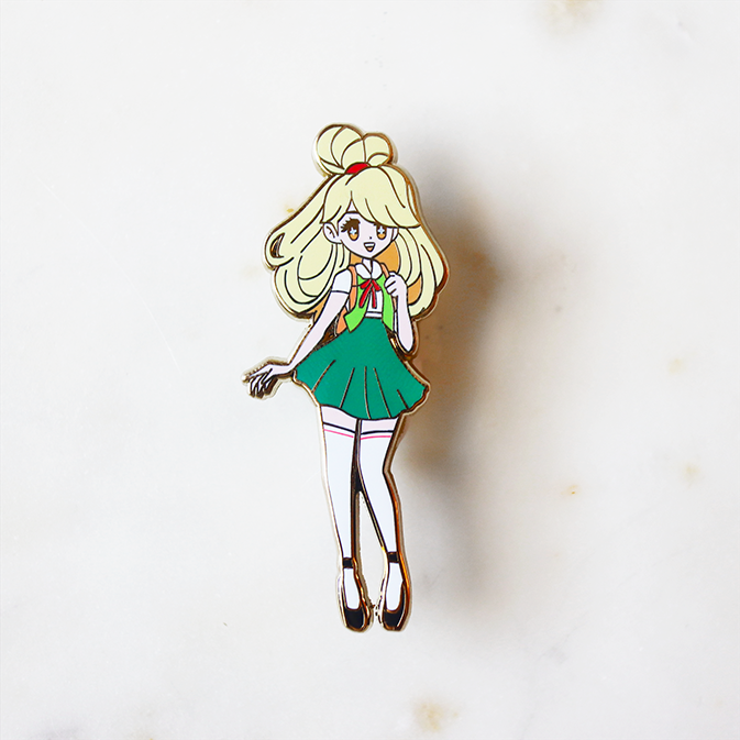AC High Isabelle Enamel Pin [patreon early access]