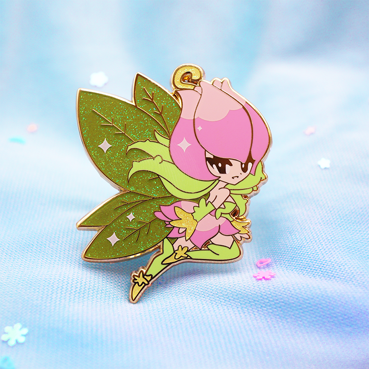 DIGIQUEEN LILYMON ENAMEL PIN