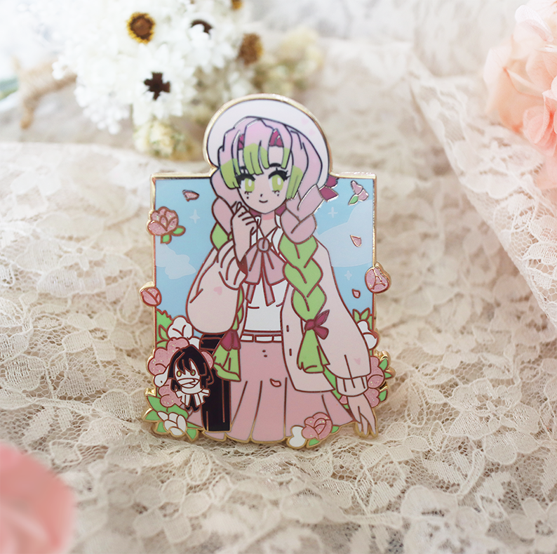 KNY ACADEMY MITSURI ENAMEL PIN