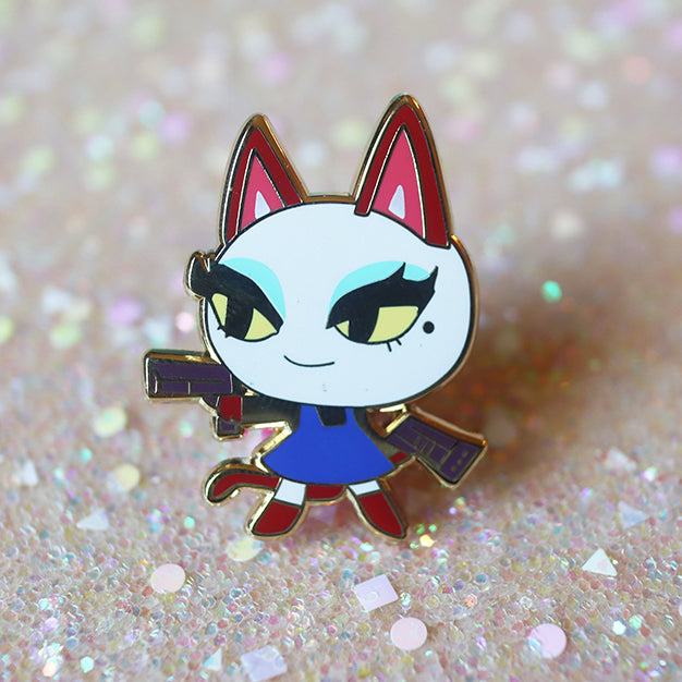 MERCENARY OLIVIA ENAMEL PIN [villager]