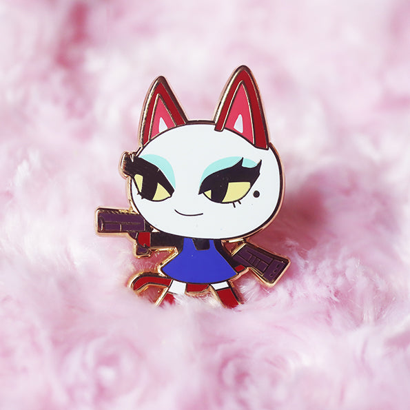 MERCENARY OLIVIA ENAMEL PIN [villager]