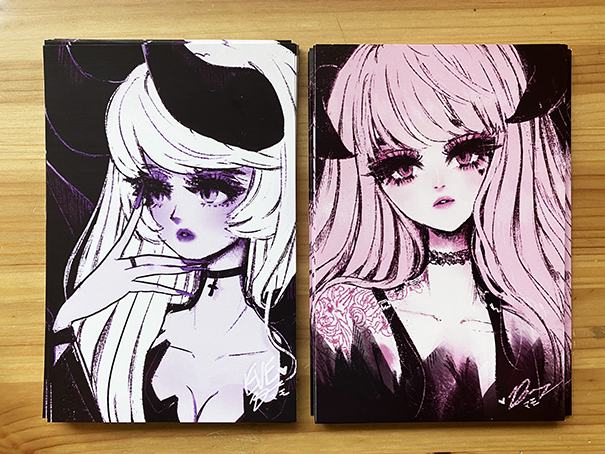 MIA and EVE 2x6&quot; PRINT SET [2 prints]