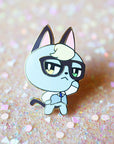 SMUG RAYMOND ENAMEL PIN [villager]