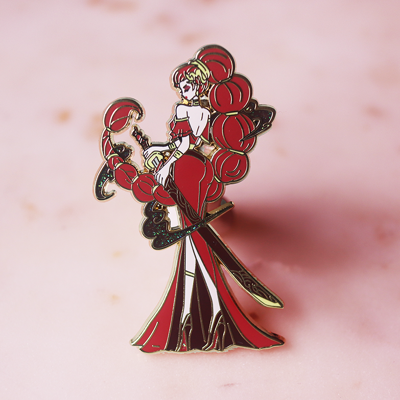 SCORPIO [RED] [LIGHT TONE] ENAMEL PIN [ZODIAC GUARDIANS] [LIMITED EDITION]