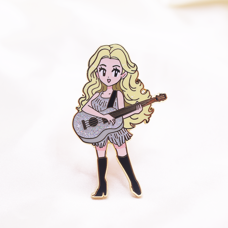 TAYLOR [TS1] ENAMEL PIN [POP GIRL]