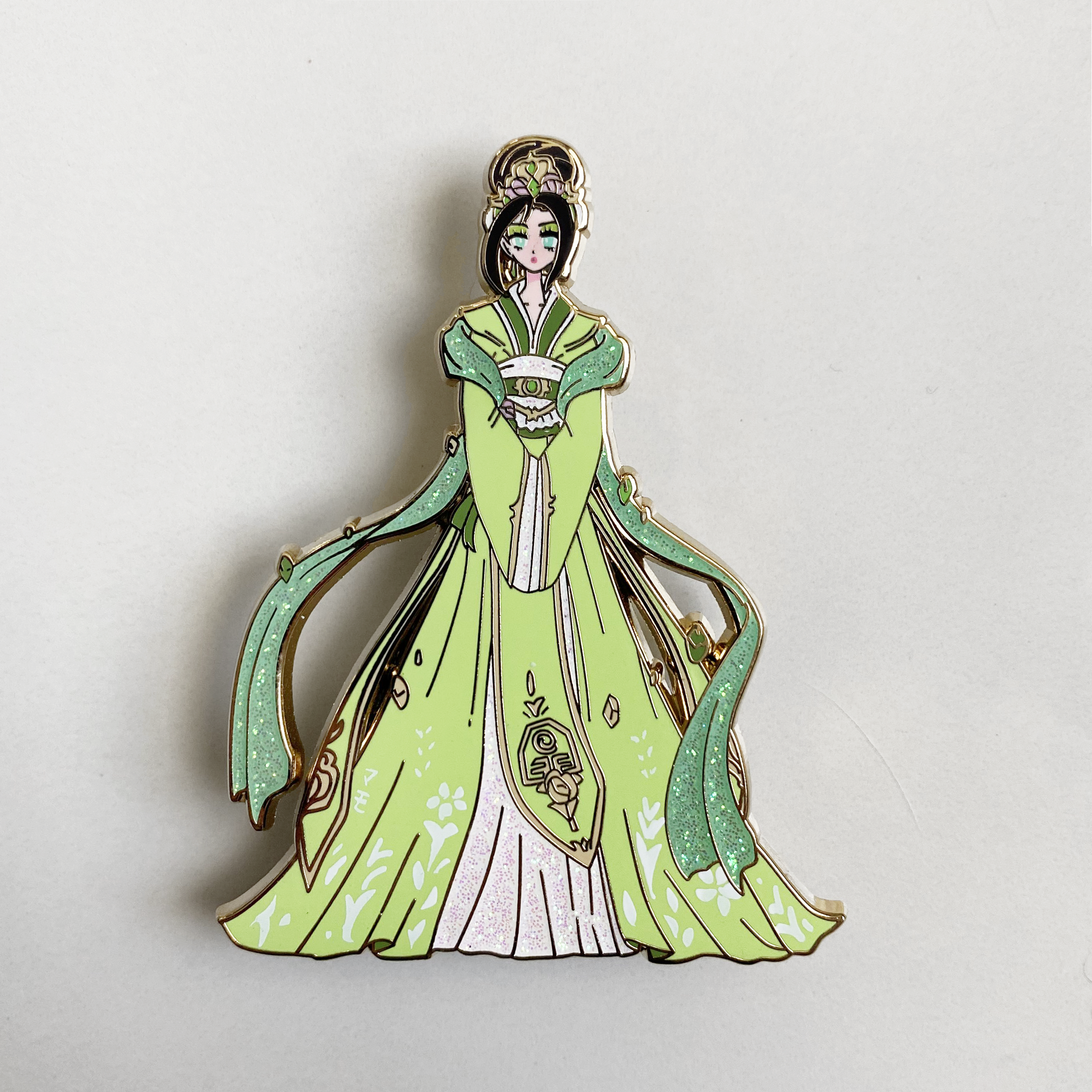 LADY TOPH ENAMEL PIN [ FASHION ATLA V2]