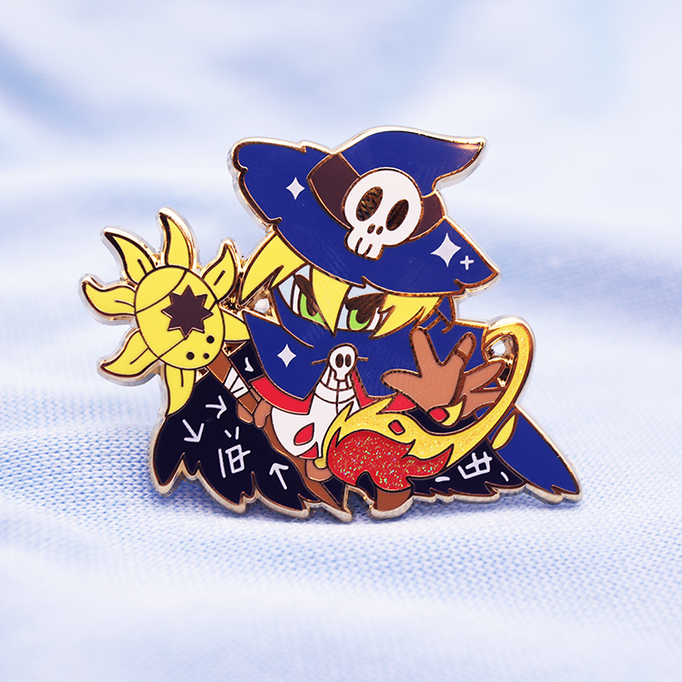 DIGI WIZARDMON ENAMEL PIN