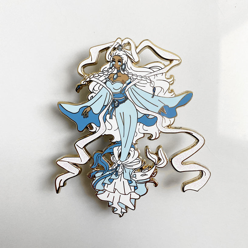 3&quot; MOON GODDESS YUE ENAMEL PIN [ FASHION ATLA V2]