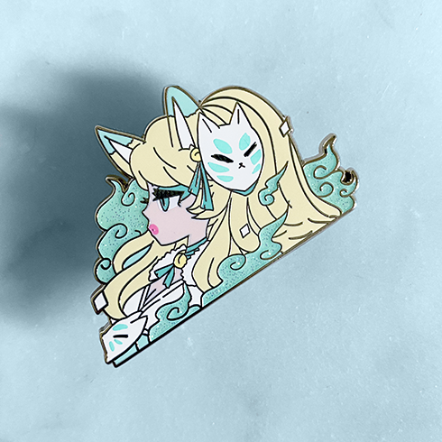 MONSTER GIRL YIREN PROFILE ENAMEL PIN [LIMITED EDITION]