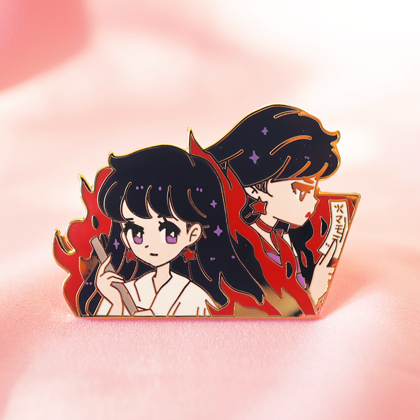 MARS MOONIE BADGE ENAMEL PIN