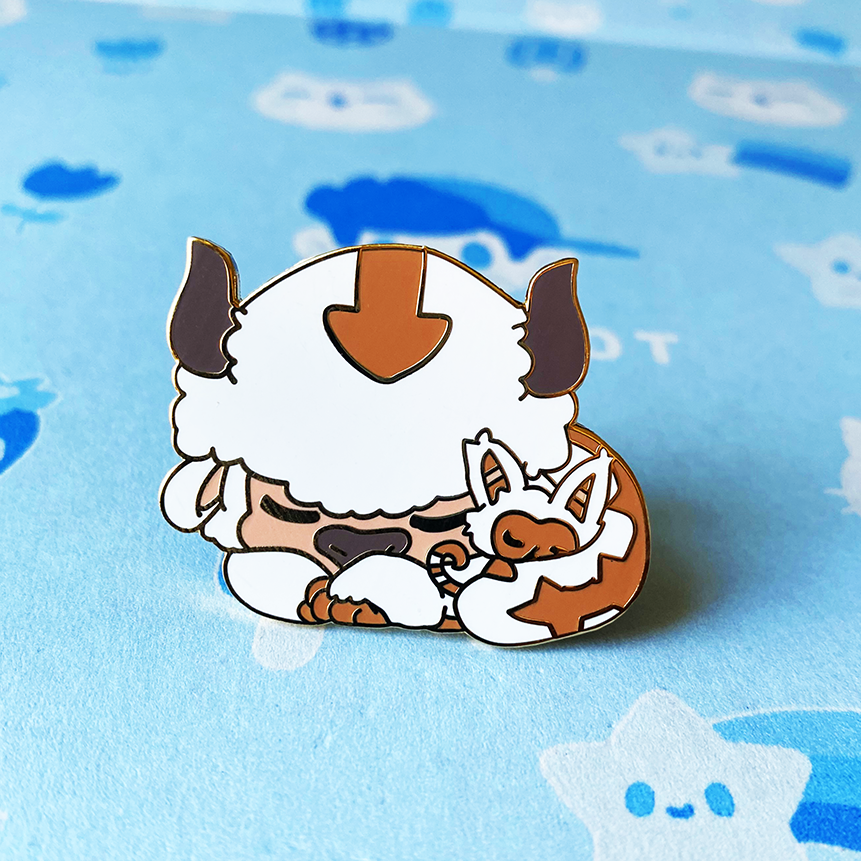 APPA &amp; MOMO ENAMEL PIN [AVATAR]