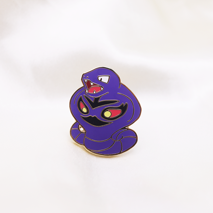 024 ARBOK ENAMEL PIN [MINI MONSTERS] [POKEDEX PROJECT]