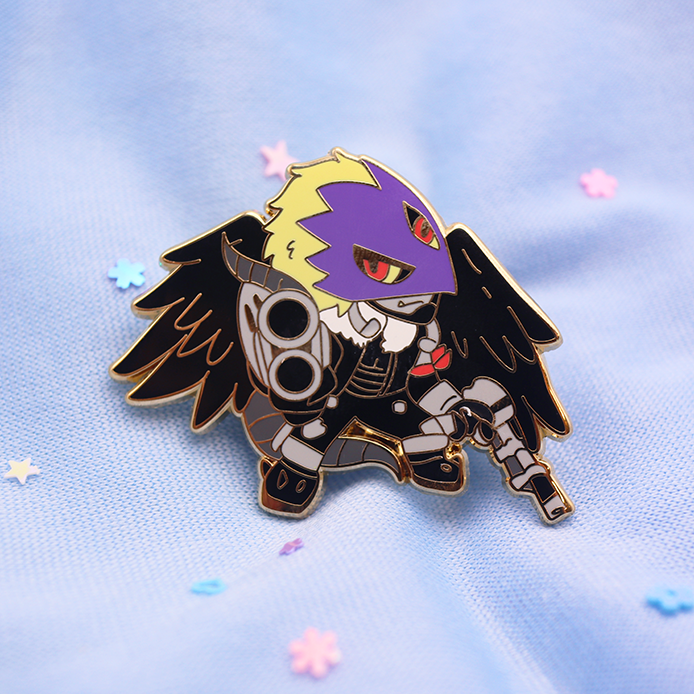 DIGI BEELZEMON ENAMEL PIN