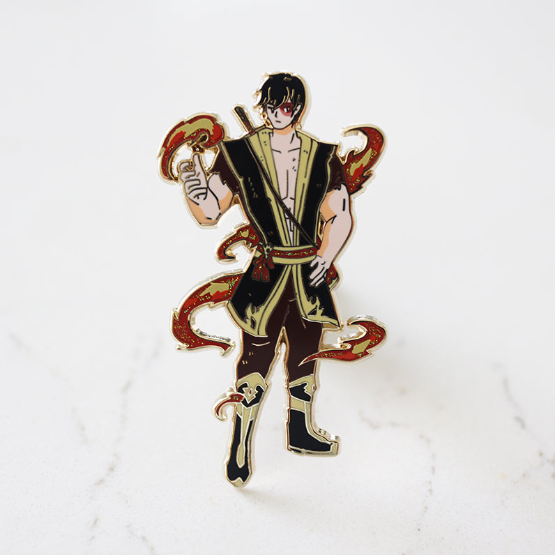 BATTLE ZUKO ENAMEL PIN [ATLA v2] [PATREON EARLY ACCESS]