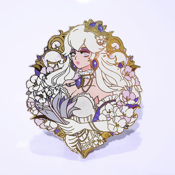 BOOSETTE PORTRAIT ENAMEL PIN [PATREON EXCLUSIVE]