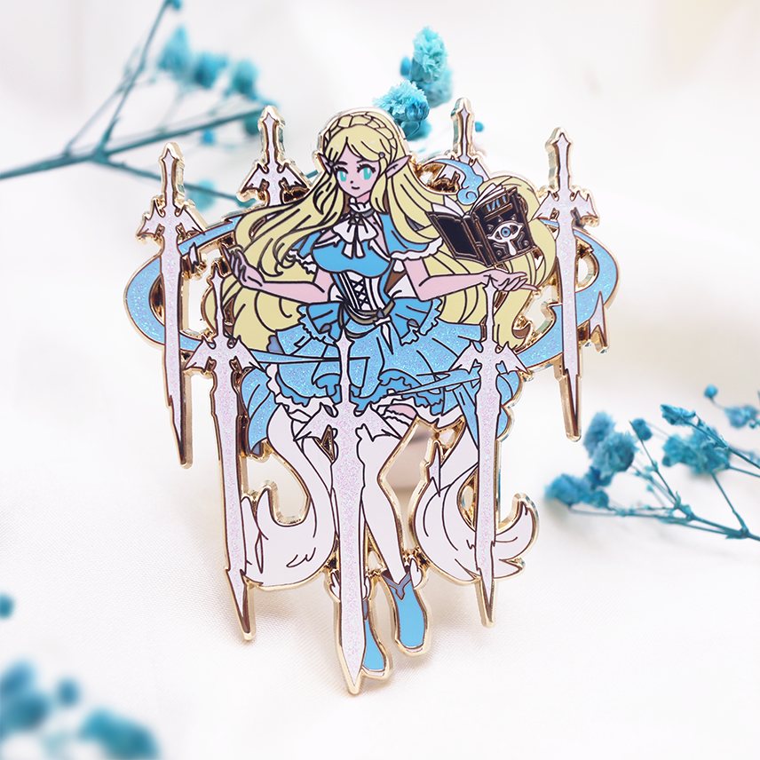 MAGE ZELDA ENAMEL PIN