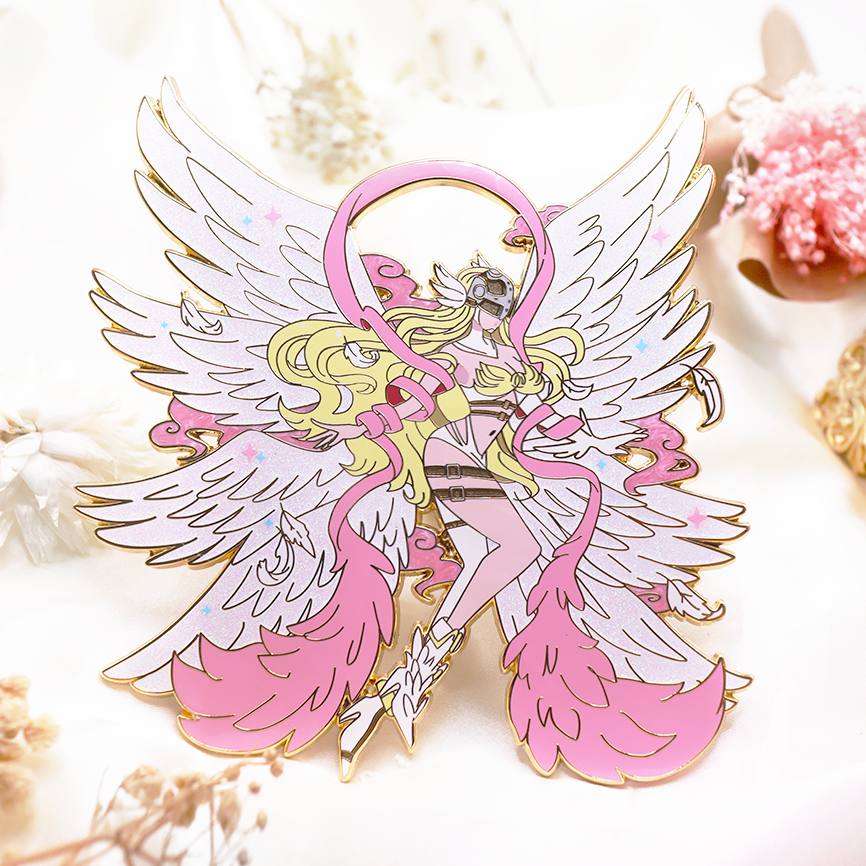 5&quot; FANTASY ANGEWOMON [CLASSIC] ENAMELPIN